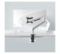 Support de Moniteur Bras mécanique Ordinateur en Porte-à-Faux à l'envers Peut Tourner, soulever et Augmenter la Base Bureau Portable Double écran(Silver)
