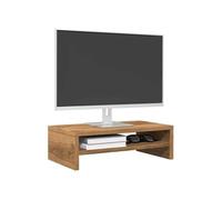 vidaXL Support de moniteur Chêne artisanal 42x24x13 cm – Bois ingénierie – Support clavier