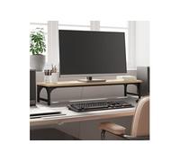 vidaXL Support de moniteur chêne sonoma 85x23x15,5 cm bois d'ingénierie 834006