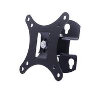 Support de moniteur compact pour écrans de 10 à 26 pouces - Hauteurs réglables - Inclinaison rotative - Bras de bureau en métal - Support mural robuste