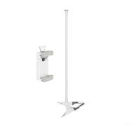 Support de moniteur de bébé flexible à clip pour caméra Tapo C200 C210 C220 Ring Camera - Support de fixation en métal sécurisé pour bureau mural Blanc 40 cm