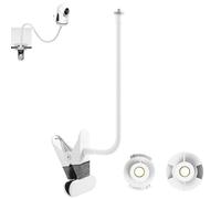 Support de moniteur de bébé pour HelloBaby, extra long 35 cm, support flexible pour appareil photo avec adaptateur HelloBaby pour HB65 HB6339 HB66 HB6550 HB248 HB6558 HB40, support universel de