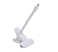 Support de moniteur de bébé, support en métal flexible avec bras réglable de 20,3 cm pour caméra de chambre d'enfant, blanc