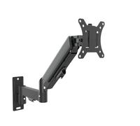 Support de Moniteur de Bureau à Un Seul Bras et à Un Seul écran, avec Hauteur réglable par Ressort à gaz.