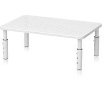 Support de moniteur de bureau Riser 3 rehausseurs réglables en hauteur avec plate-forme de trous grillagés pour ordinateur portable,ordinateur,PC,imprimante,projecteur jusqu'à 20 kg