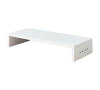 Support de moniteur de bureau - Support ergonomique de première qualité, 4 ports USB, rehausseur pour ordinateur portable, ordinateur, bureau à domicile, école, dortoir, travail, étude, jeu, papeterie