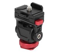 Support de Moniteur de Caméra, Support de Moniteur de Champ de Caméra Processus CNC Inclinable à 180 Degrés avec clé pour Microphone