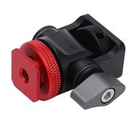 Support de Moniteur de Caméra, Support de Moniteur de Terrain avec Alliage d'aluminium Résistant aux Rayures pour Support à Vis 1/4 pour Téléphone pour Enregistreur Vidéo