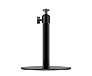 Support de Moniteur en Acier Allié Carbone, Tête Sphérique Réglable à 360°, Capacité de Charge 5kg, Anti-corrosion, Portable & Facile à Installer pour Multi-scènes