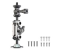 Support de moniteur en métal pour appareil photo 1/4 - Design articulé réglable - Convient pour la stabilité
