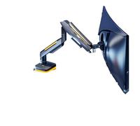 Support de Moniteur en Porte-à-Faux, Base élévatrice for écran d'ordinateur, présentoir en Queue de Cheveux T18W(Dark Gray)