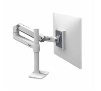 LX - Kit de montage (bras articulé) - pour moniteur - aluminium, acier - blanc - Taille d'écran : jusqu'à 32 pouces - montrable sur bureau