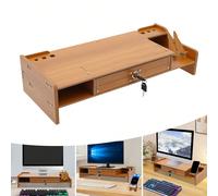 Support de moniteur Fixation de bureau Support de moniteur Support d'écran PC DescriptionPour les personnes qui passent beaucoup de temps devant l'ordinateur, il est important d'être à l'aise pendant 