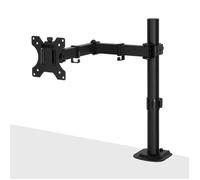 Lindy - Kit de montage (support) - ajustable - pour Écran LCD - simple - aluminium, plastique - noir - Taille d'écran : 13"-32" - montrable sur bureau
