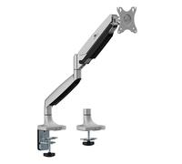 Support de moniteur Maclean MC-969, double bras, ressort à gaz, 17"-45", 16 kg
