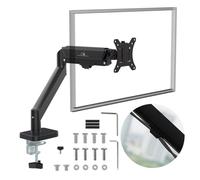 Support de moniteur Maclean, ressort à gaz, 17``-32``, 2-10kg, noir, MC-133