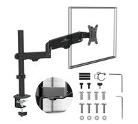 Support de moniteur Maclean, ressort à gaz, 17``-32``, 2-10kg, noir, MC-135