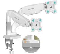Support de moniteur ONCRON pour 2 moniteurs 13-32", jusqu'à 8 kg, VESA 75x75/...