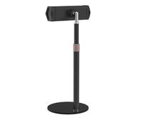 Support de Moniteur Portable 孔距 réglable en Hauteur, Support de Bureau autoportant à Profil Bas jusqu'à 18"(Clip Version)