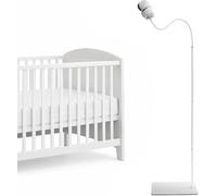 Support de moniteur pour bébé avec hauteur réglable compatible avec Hello-baby HB6550 HB6250 HB6081 et d'autres marques Gukufa Drill-Free Setup (support avec... (170,2 à 175,3 cm)