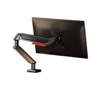 Support de Moniteur Support de moniteur simple, bras de moniteur entièrement en aluminium à ressort pneumatique for écrans de 32 pouces maximum, supporte 4,4 à 22,0 lb, support de bureau réglable for
