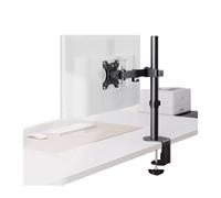 Support de Moniteur Support d'écran unique for écrans de 13 à 32" jusqu'à 17,6 lb, bras de montage d'écran réglable à mouvement complet avec pince en C et base à œillets, VESA maximum 100 x 100 mm Bra