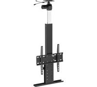 Support de moniteur TV motorisé en tant qu'élévateur au sol ou au plafond pour le montage au sol et au plafond ainsi que pour l'encastrement dans un meuble