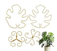 Support De Monstera,Support De En Forme De Monstera - Stabilisateur Réutilisable Métallique Pour Orchidée Bonsai Exposition Rampantes En Serre Jardin