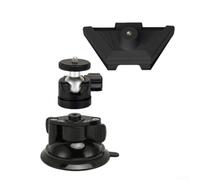 Support de Montage à Ventouse Rotatif 360° pour Starlink pour mini, Support | pour en Alliage d\'Aluminium pour Toit de pour vr, Bateau et pour surface Lisse, Installation Perçage,