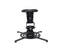 Support de Montage au Plafond Universel, Compatible avec Le projecteur Optoma, Bras Extensibles, pivotant, inclinable, Cintre réglable(Black)