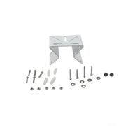 Support de montage d'angle en métal pour caméra de sécurité PTZ, installation d'angle murale en métal massif pour extérieur et intérieur, pour Eufy S340 et Ring Floodlight Cam, revêtement blanc