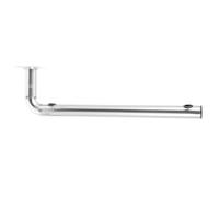 Support de Montage D'antenne Remplacement L, en Acier Inoxydable | Argenté, pour Équipement Cpe et Mât de Parabole, Montage sur Toit ou Intérieur Couleur Aléatoire