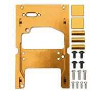 SUPPORT DE MONTAGE DE BASE SERVO DE MOTEUR DE DIRECTION POUR VOITURE WPL RC, ALLIAGE D'ALUMINIUM, 5 COULEURS C14 C24 C34 C-34KM C44KM C-24-1 MN90 MN91 MN45 MN99S [MODIFICATION DE (Ou)