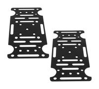 Support de Montage de Boîte aux Lettres Robuste, Plaque Base | Ancrage au Sol Sécurisé, Trous Prépercés et Fixation Rapide, pour Surfaces Bois ou Pierre en Extérieur