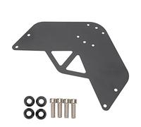 Support de montage de charnière de porte de carburant en acier inoxydable, ensemble de montage de verrouillage pour essence, remplacement pour JK JL JT, contient un conteneur de 2