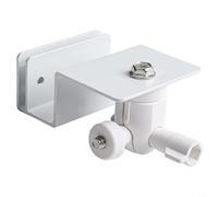 Support de montage de gouttière en alliage d'aluminium pour Starlink Mini - Résistant aux intempéries - Rotation à 360° et inclinaison à 180° - Kit adaptateur de montage de signal stable - Blanc