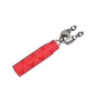 Support de montage de moto pour rétroviseur et lumière, kit de support d'extension réglable en alliage d'aluminium, montage pour une configuration personnalisée de vélo, couleur noire (rouge)