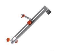 Support de montage de niveau avec réglage de la hauteur et inclinaison du dégradé, suspension murale compatible avec 2/3/5/8/12/16 niveaux de ligne en acier au carbone