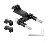 Support de montage de phare avant de vélo pour feux de vélo, corps en alliage d'aluminium, fermeture en acier inoxydable, convient aux lampes de poche de diamètre 18 à 30 mm (B)