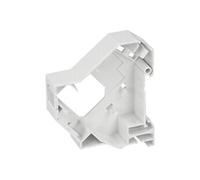 - Support de montage de rail DIN d'insertion modulaire - montable sur rail - blanc - 1 port