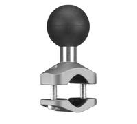 Support de montage de rétroviseur de guidon de vélo de moto, base de serrage d'adaptateur avec boule de 1 pouce, adaptée de 0,4 pouce à 1,14 pouce, compatible avec les guidons universels(CC-06)