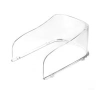 Support de montage de sonnette en forme de U en polycarbonate transparent haute visibilité pour résister aux chocs pour le contrôle d'accès, support de sonnette vidéo, trous pré-percés, protection