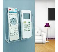 Support de Montage de Télécommande en Acrylique, Organisateur de Boîtier, Support Mural pour Chambre à Coucher, Salon, Télécommande de Téléphone Portable (2 Compartiments 700 ML)