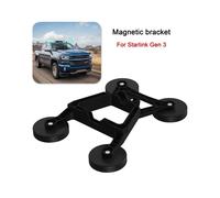 Support de Montage de Toit Magnétique pour Starlink Gen 3, 4 Bases Magnétiques, Utilisé pour les Camping-Cars, les Bateaux, les Camions, Noir