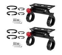 Support de montage d'équipement UTV Heavy Duty en alliage pour barres de 175-2 pouces pour véhicules hors route, kit d'installation, détection de vibration, extincteur, pince