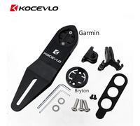 Support de montage d'ordinateur de vélo de route imprimé en alliage 3D, adapté au Support d'extension de guidon intégré pour Garmin GoPro one set