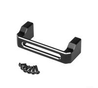 Support de montage en aluminium conçu pour le positionnement de verrouillage différentiel sur les assemblages d'essieu arrière de voiture de course RC (noir)