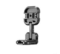 Support de montage en forme de L, 1 adaptateur d'extension magnétique, port griffe pour accessoires, stabilité à changement rapide, construction en métal pour vlogging de voyage