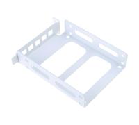 Support de montage en métal pour disques durs 2,5"/3,5" - Support de montage sur panneau arrière - Support de montage pour disques durs - Emplacement d'extension