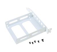 Support de montage en métal pour disques durs 2,5"/3,5" - Support de montage sur panneau arrière - Support de montage pour disques durs - Emplacement d'extension
